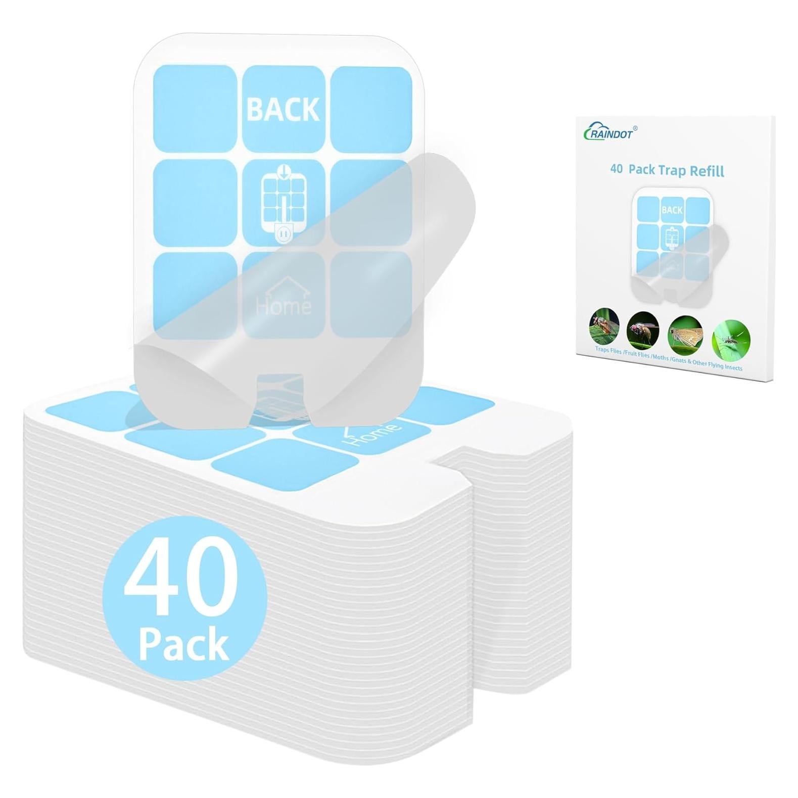 Recargas Trampa para Moscas Raindot 40 Unidades 9.66x7.99cm