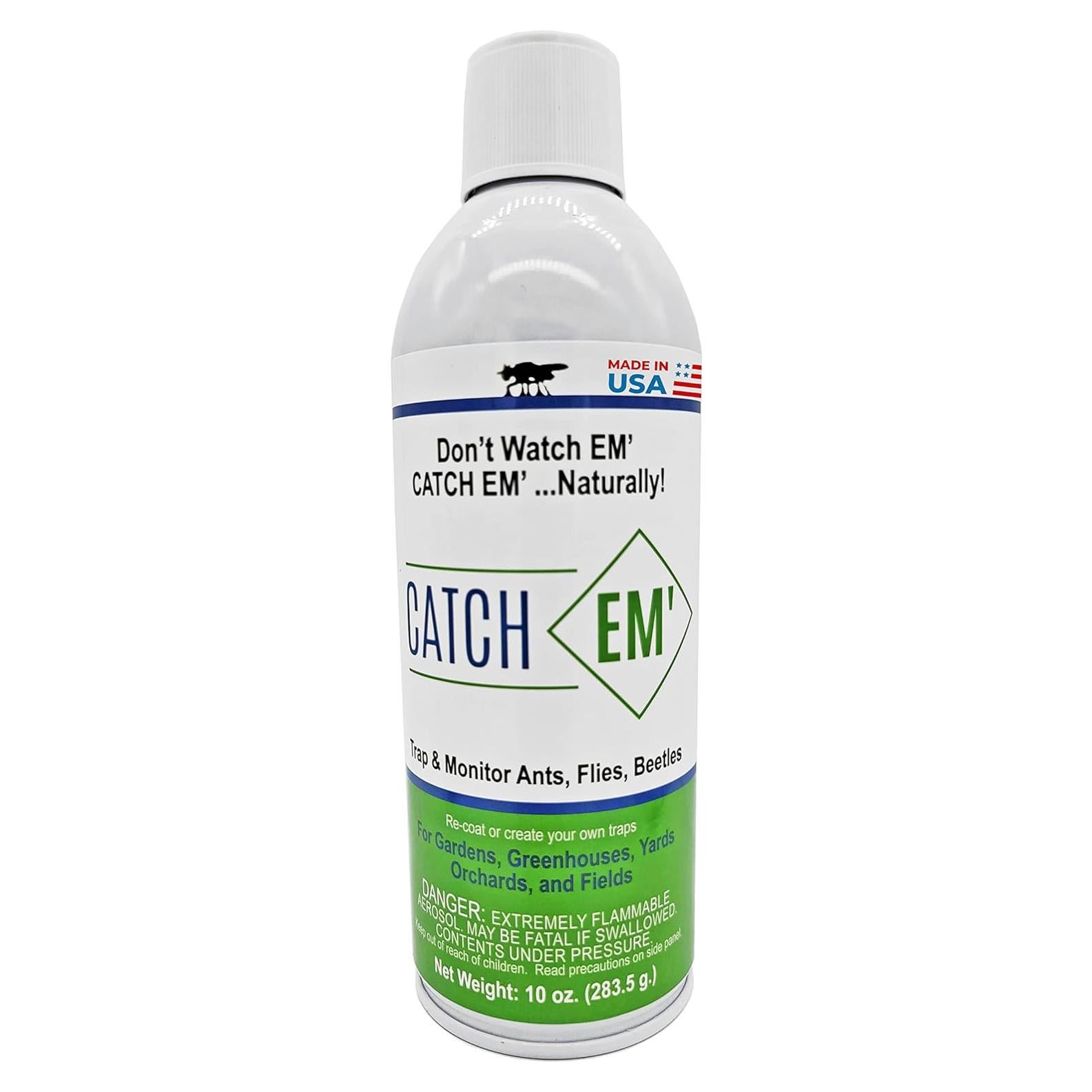 Atrapa Insectos Adhesivo en Aerosol Bug Ball 283.5g