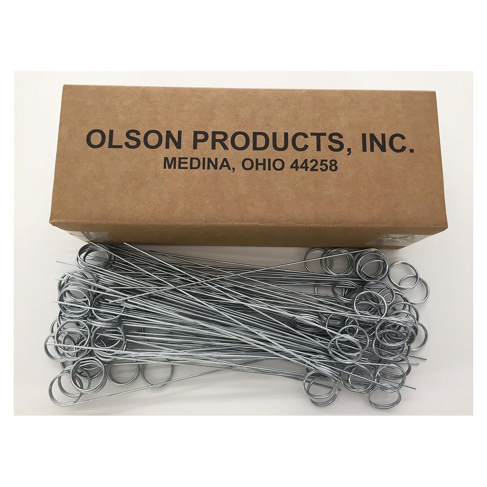 Paquete de 100 Sujetadores de Alambre Galvanizado 30.48 cm