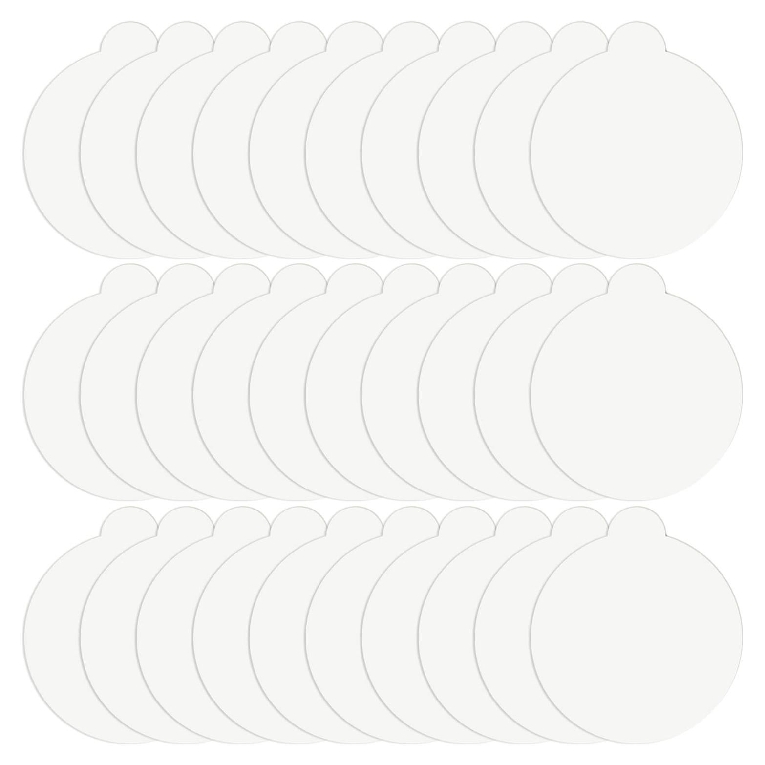 30 Tableros de Pegamento Reemplazo Katchy 10.92 cm Blanco