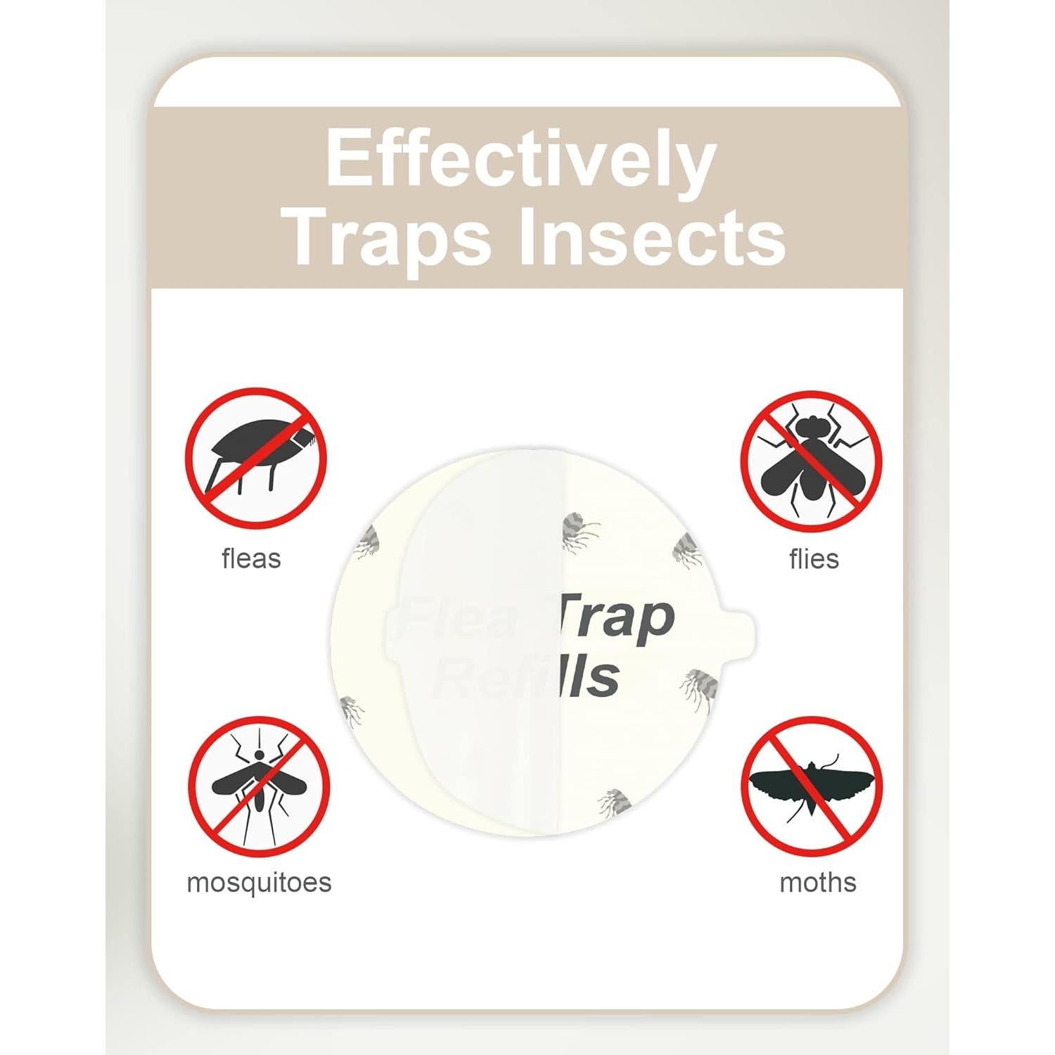 Discos de Recarga para Trampa de Pulgas Dichroma - 20 Unidades