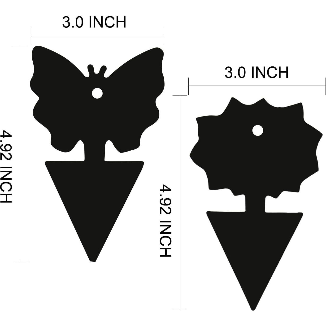 Trampas Adhesivas USKICH para Moscas de Fruta - 48 Pcs Negras