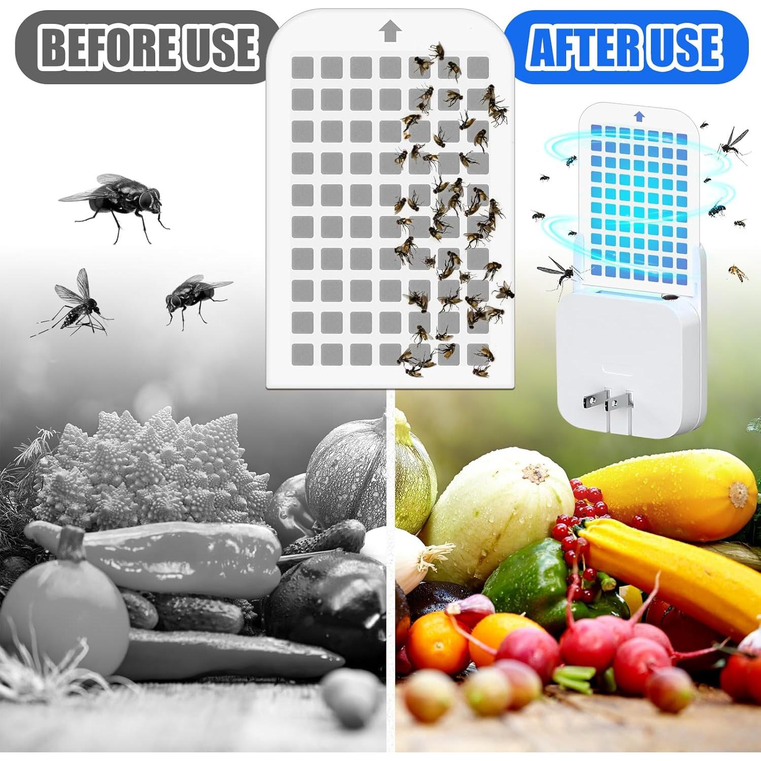 Recarga Trampa Insectos Voladores Qualirey 30 Unidades