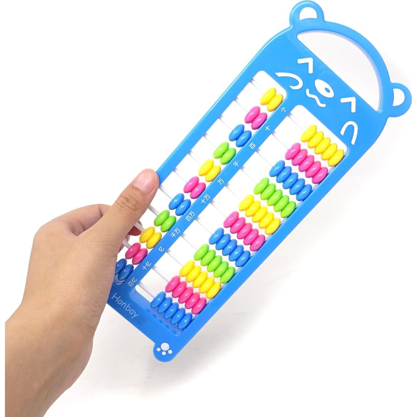 Ábaco Soroban 11 Dígitos Honbay de Plástico Colorido