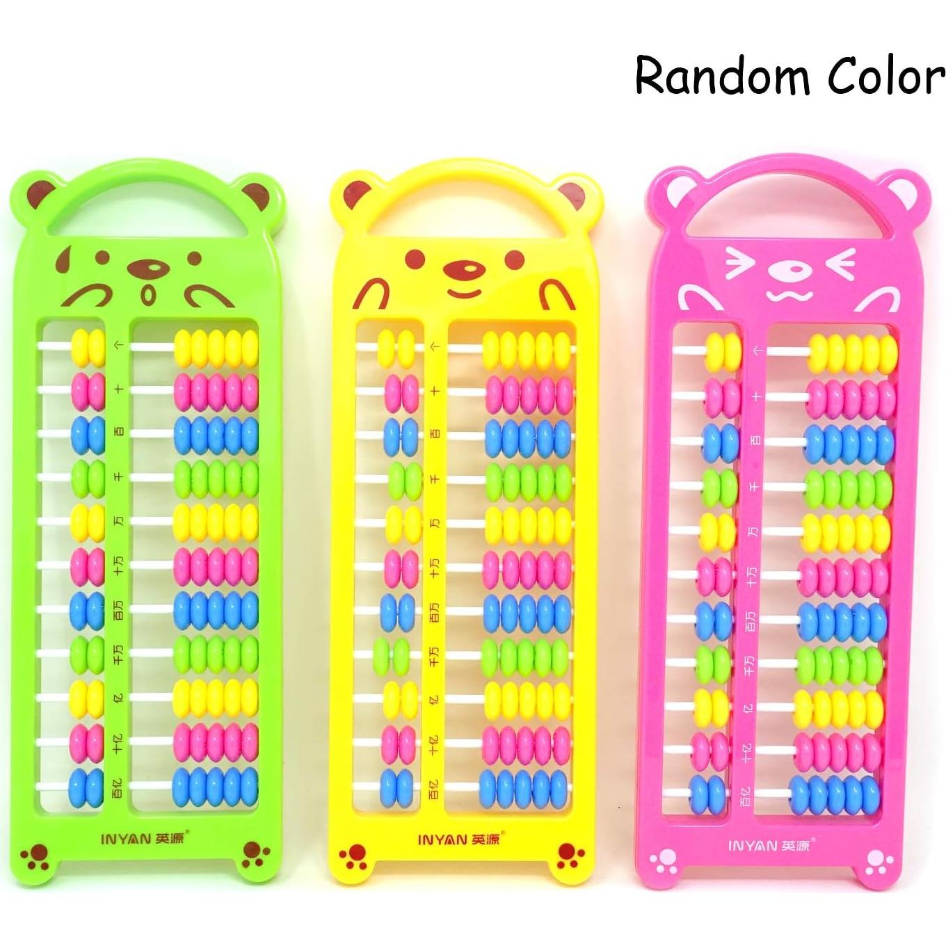 Ábaco Soroban 11 Dígitos Honbay de Plástico Colorido