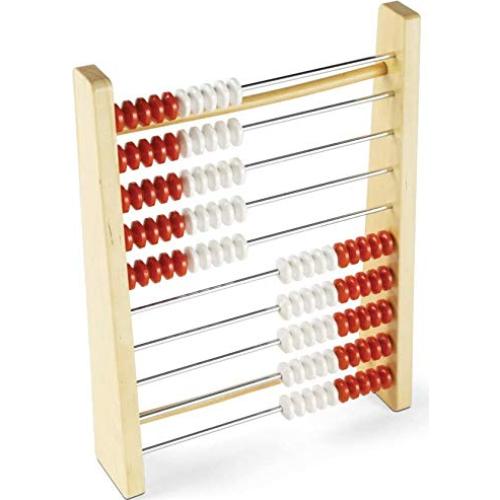 Rekenrek de Madera Hand2mind 100 Cuentas para Niños 4-10 Años