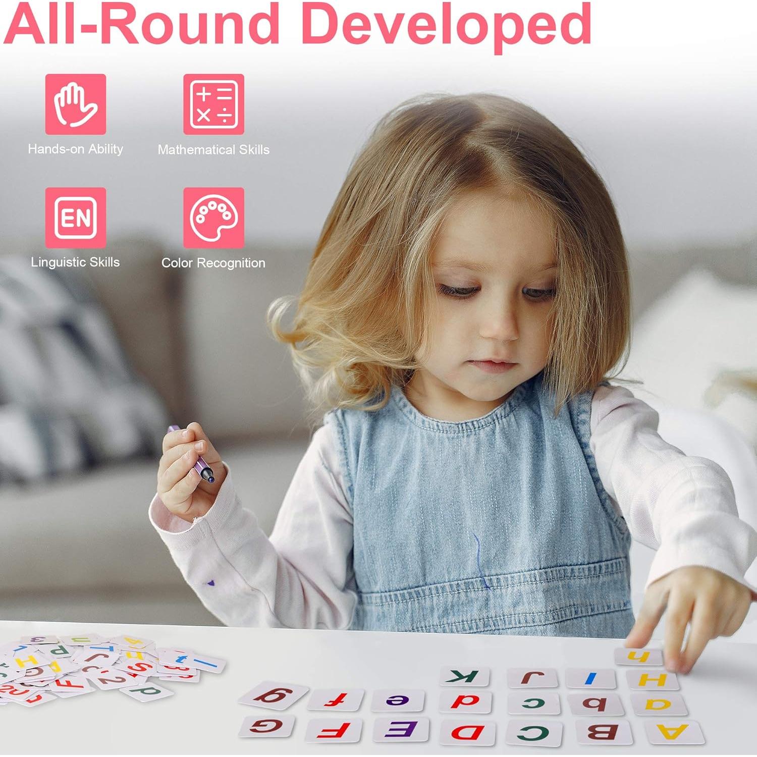 Juguete de Aprendizaje Matemático KIDWILL Abaco de Madera 10 Filas