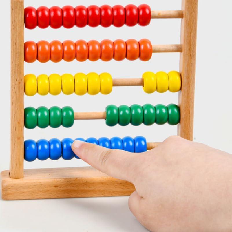 Ábaco de Madera Toyvian para Niños - Juguete Educativo 15x15 cm