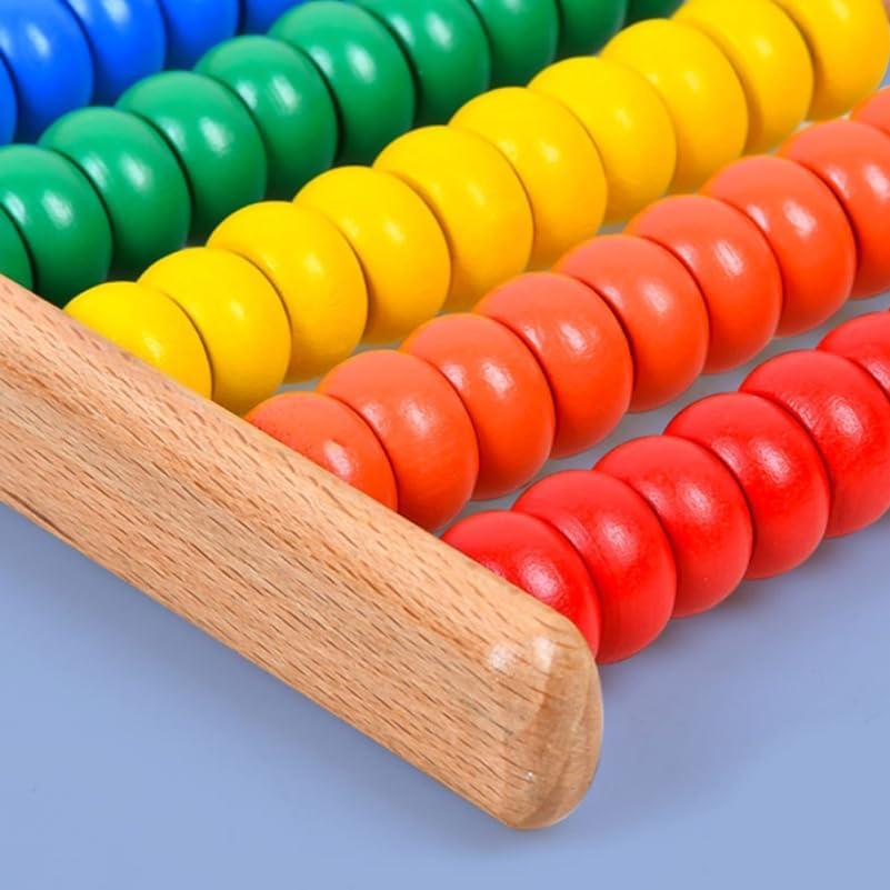 Ábaco de Madera Toyvian para Niños - Juguete Educativo 15x15 cm