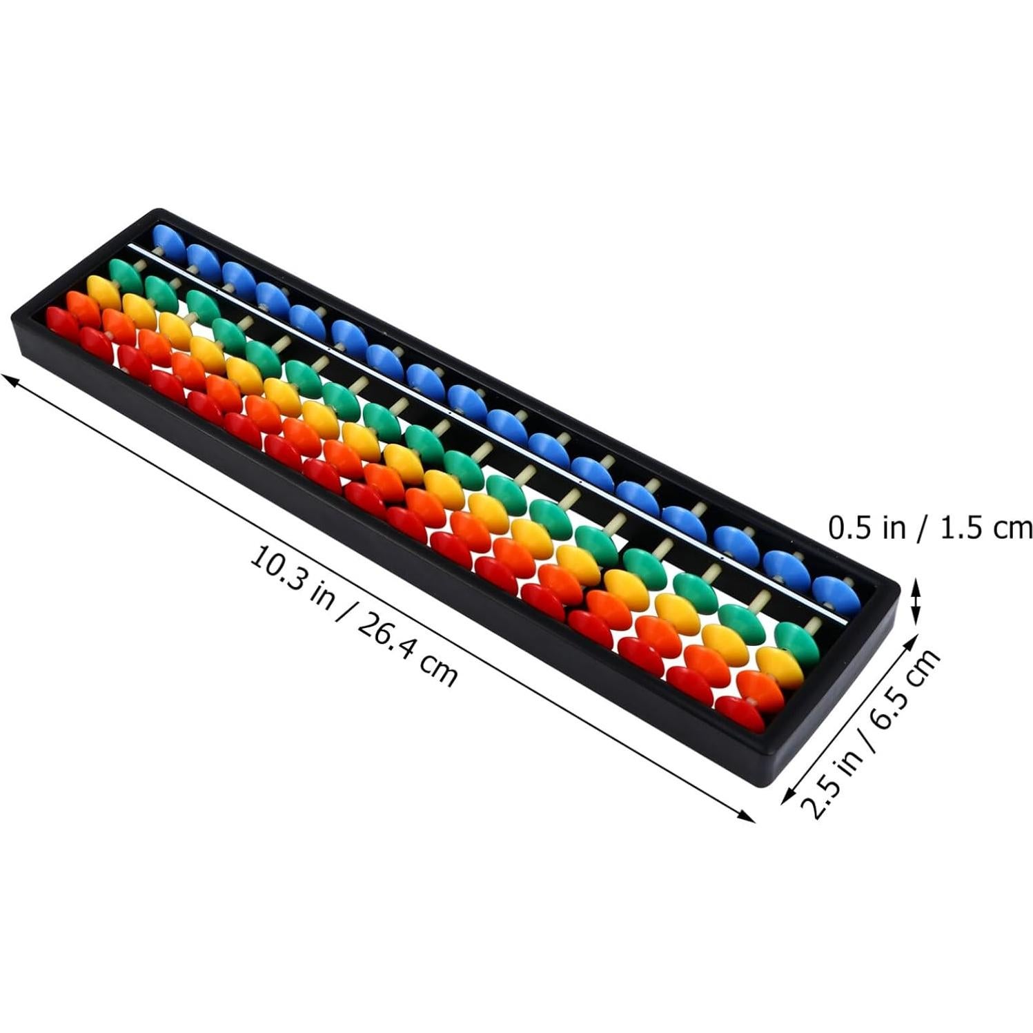 Ábaco Aritmético Alipis 17 Dígitos Cuentas Coloridas