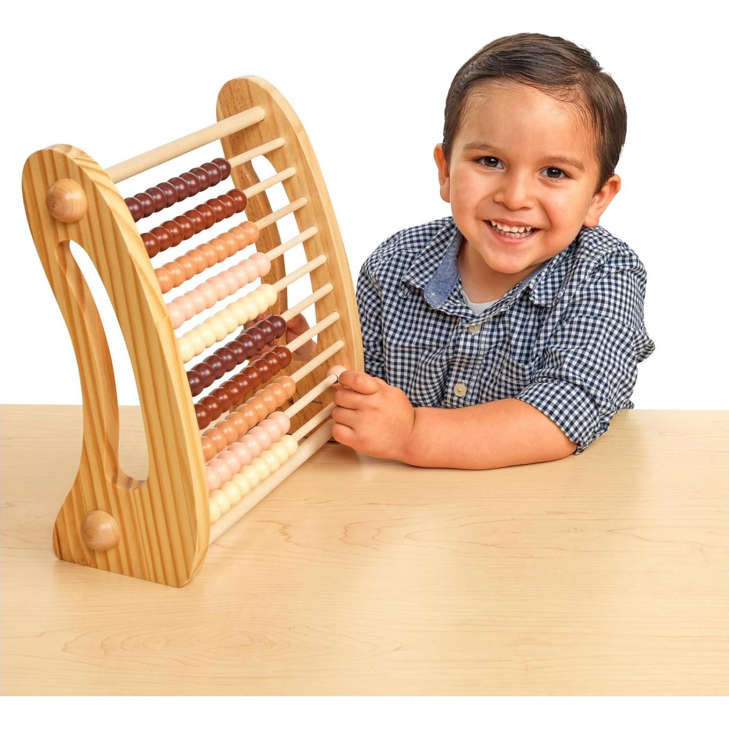 Ábaco de Madera Excellerations 30.48x27.94 cm para Niños