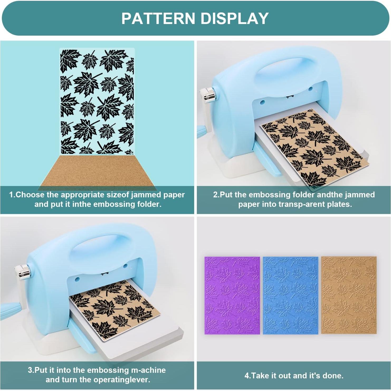 Carpeta de Relieve KINBOM 14.7x10.5 cm para Tarjetas DIY