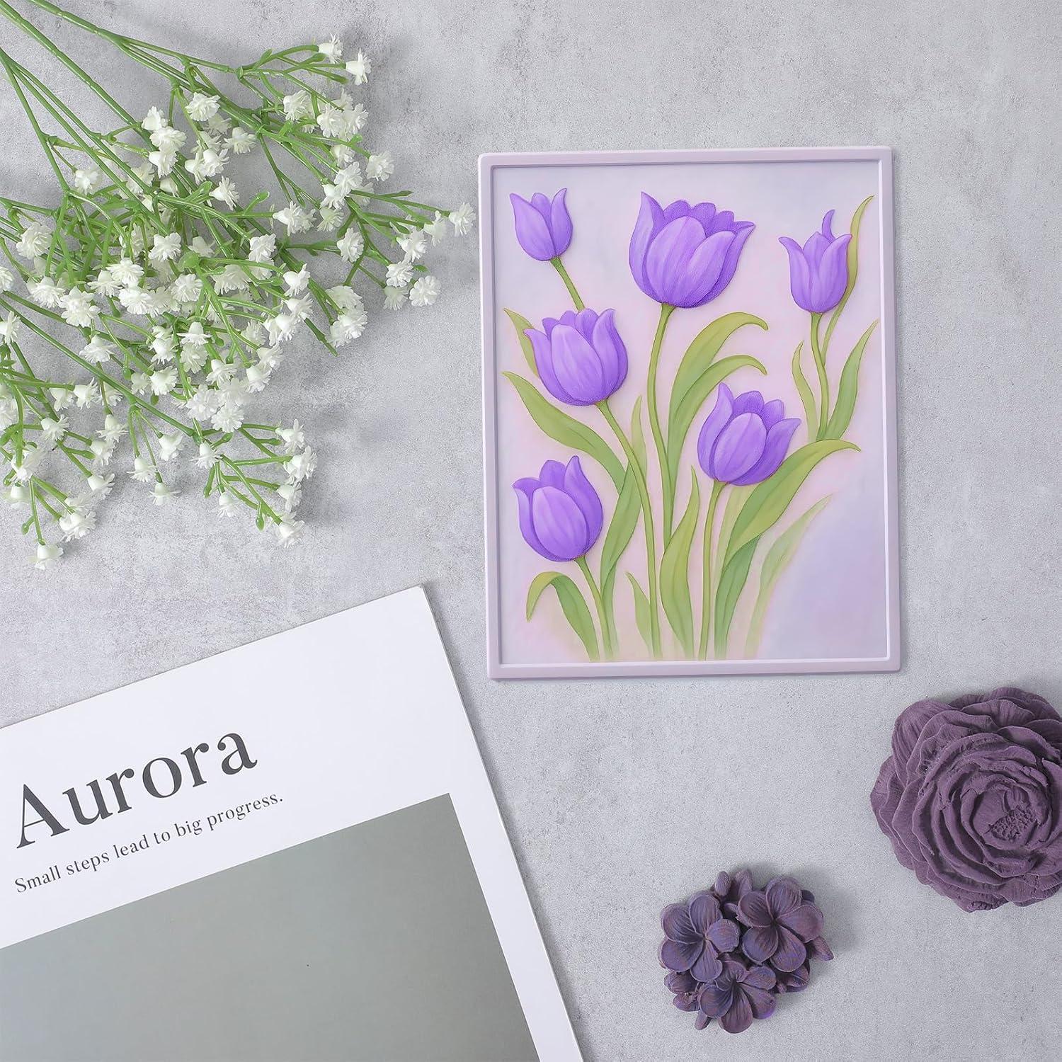 Carpeta de Relieve 3D Classicseali Transparente para Tarjetas