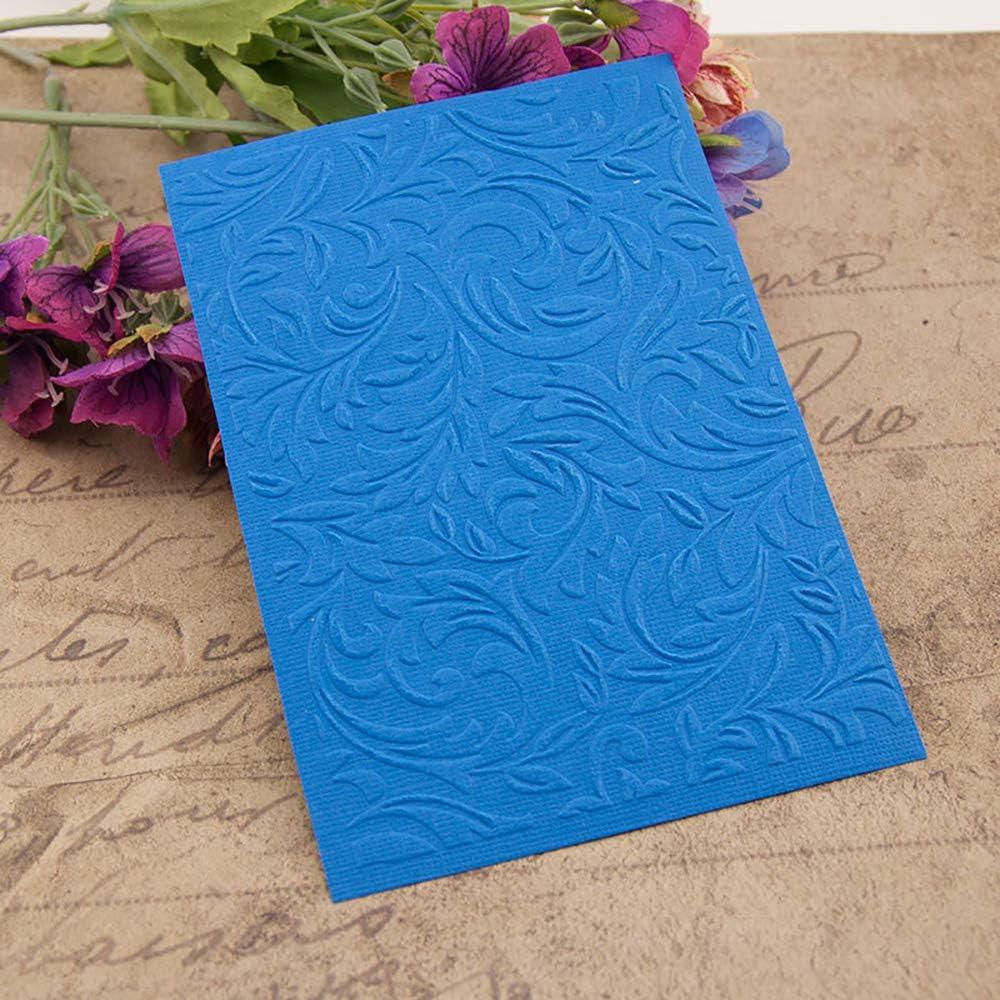 8 Piezas Plantillas de Embossing QSZKeer para Scrapbook 10.5x14.8cm