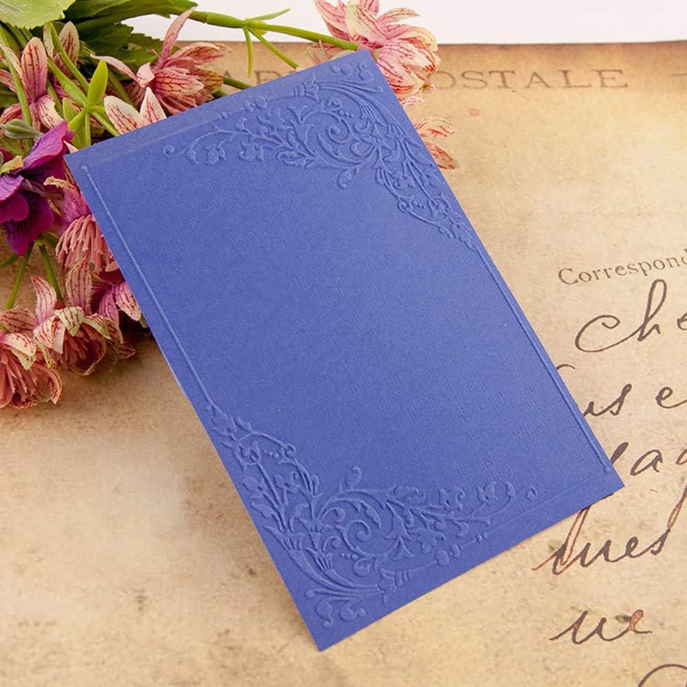 8 Piezas Plantillas de Embossing QSZKeer para Scrapbook 10.5x14.8cm