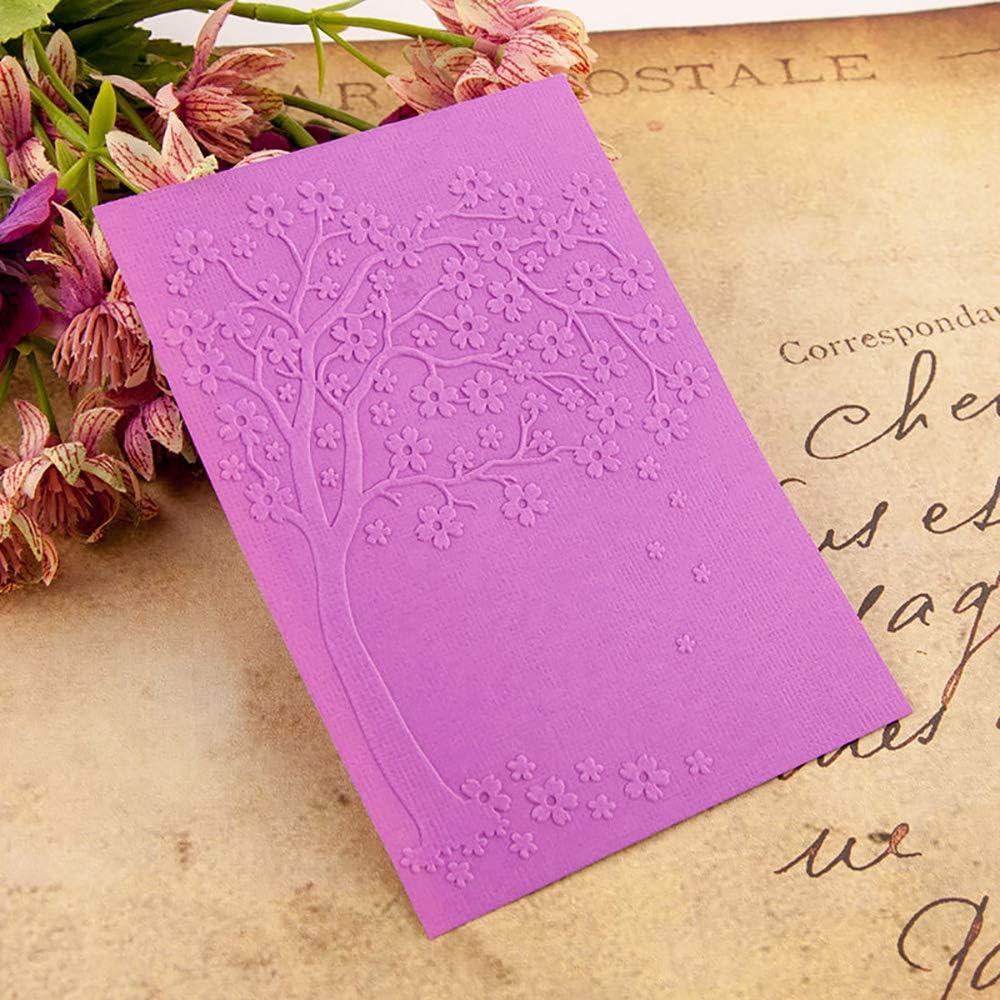 8 Piezas Plantillas de Embossing QSZKeer para Scrapbook 10.5x14.8cm