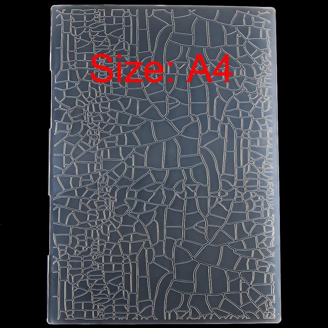 Carpeta de Embossing Kwan Crafts A4 Plástico Transparente