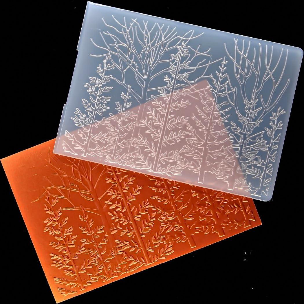 Carpeta de Embossing Kwan Crafts 3D Árbol Boscoso 12.5x17.7cm
