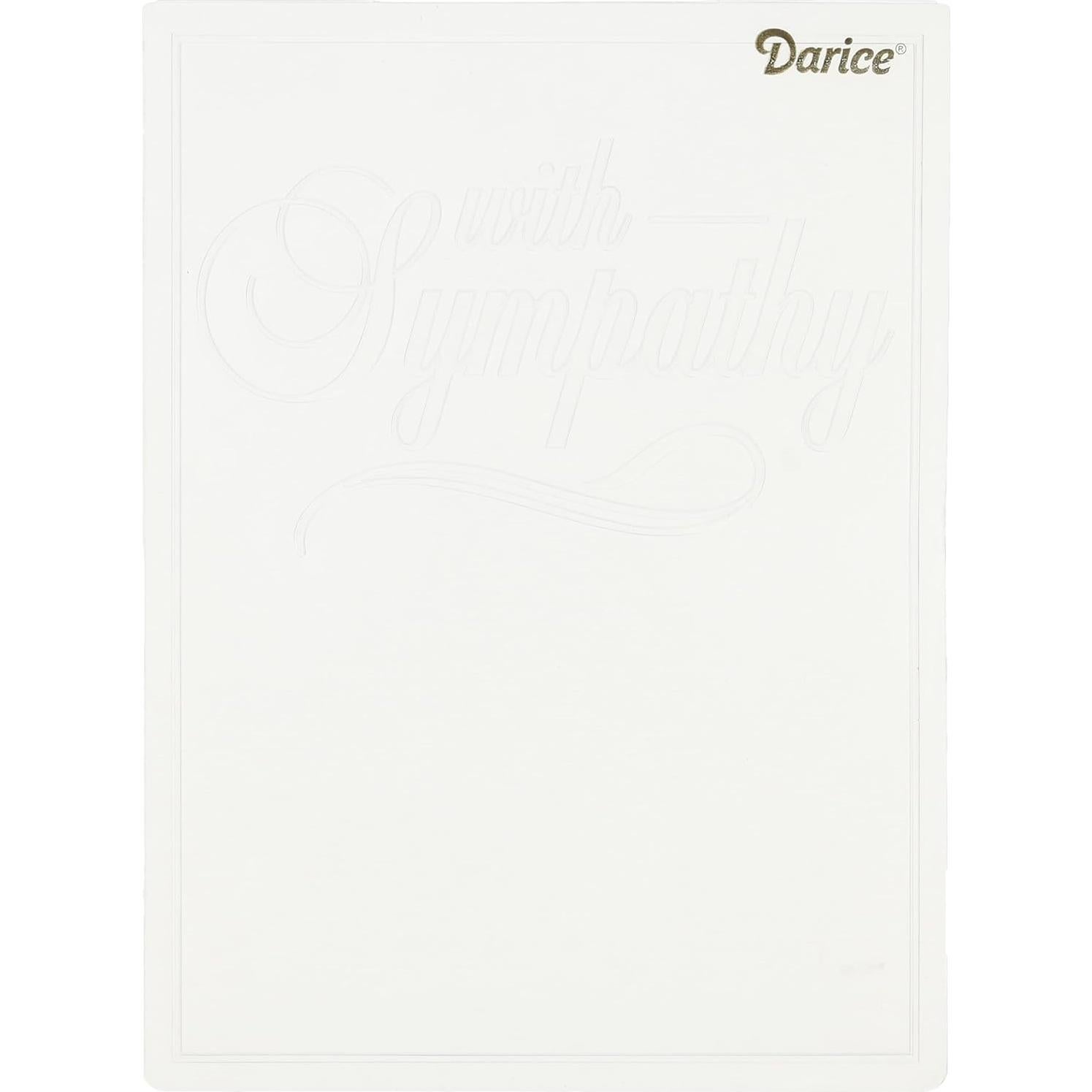 Carpeta de Relieve Darice 1218-121 10.8x14.6 cm para Manualidades