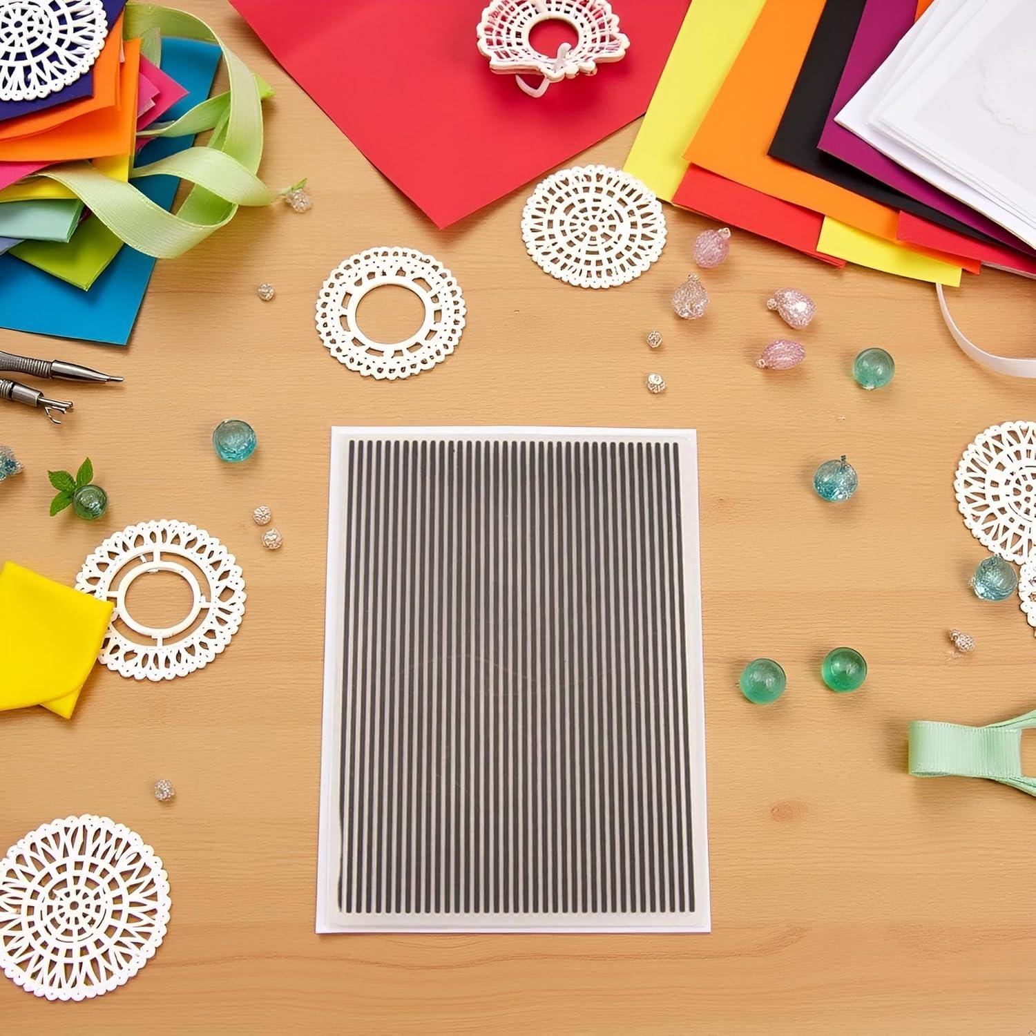 Carpeta de Embosado de Plástico JJLFresheners 2.54x2.54cm