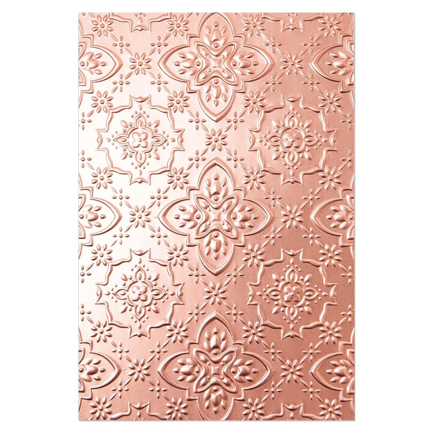 Carpeta de Embossing 3D Sizzix Motivo Ornamental 15.9x10.8cm