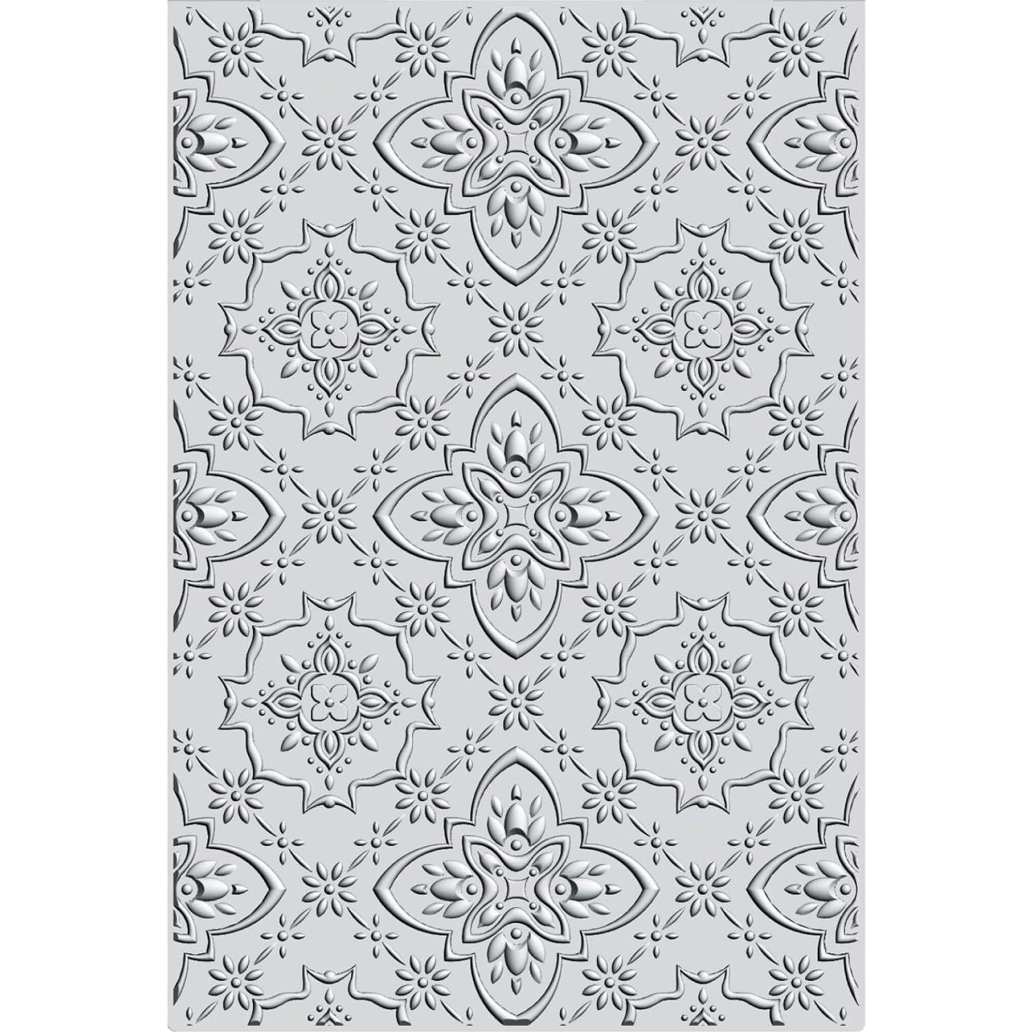 Carpeta de Embossing 3D Sizzix Motivo Ornamental 15.9x10.8cm