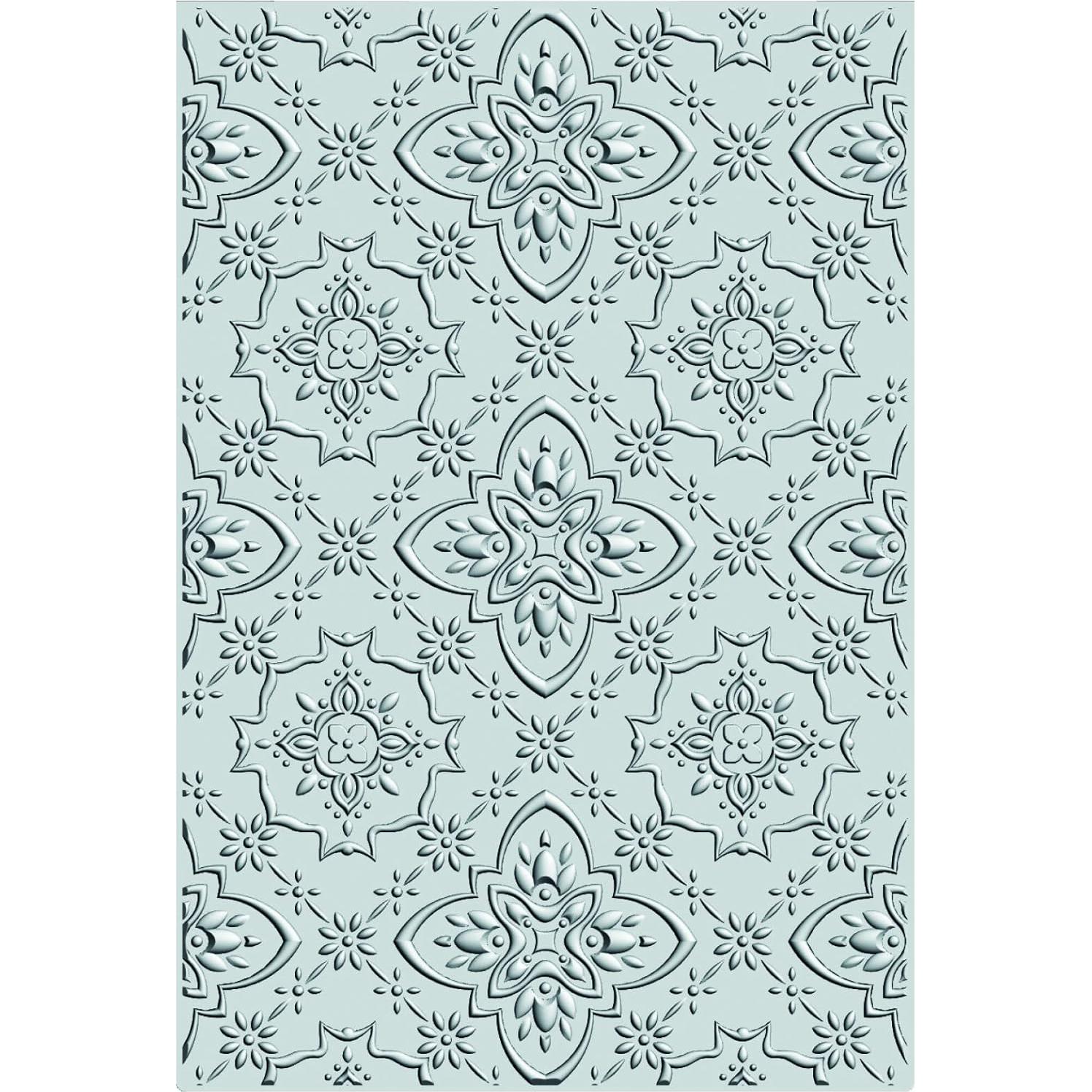 Carpeta de Embossing 3D Sizzix Motivo Ornamental 15.9x10.8cm