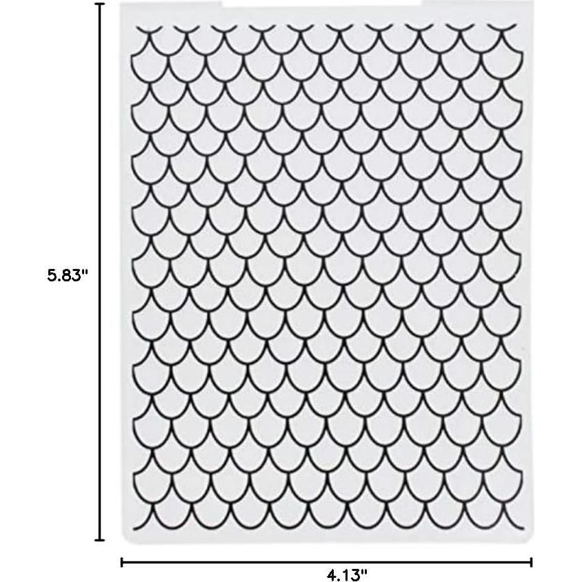 Carpeta de Relieve WooYangFun 10.5x14.8cm para Scrapbooking