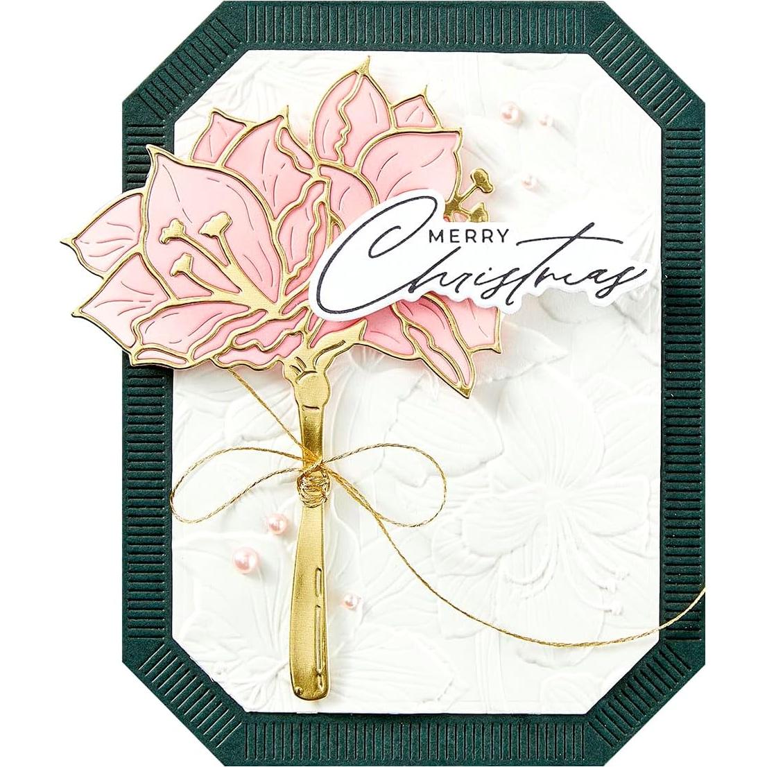 Carpeta de Embossing 3D Spellbinders Jardín de Amarilis 14x22 cm