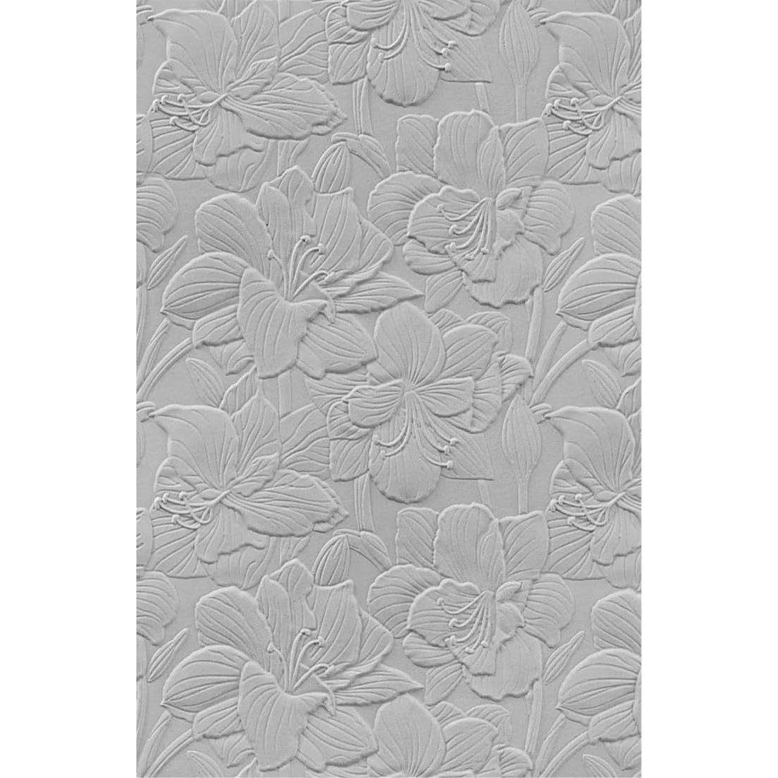 Carpeta de Embossing 3D Spellbinders Jardín de Amarilis 14x22 cm