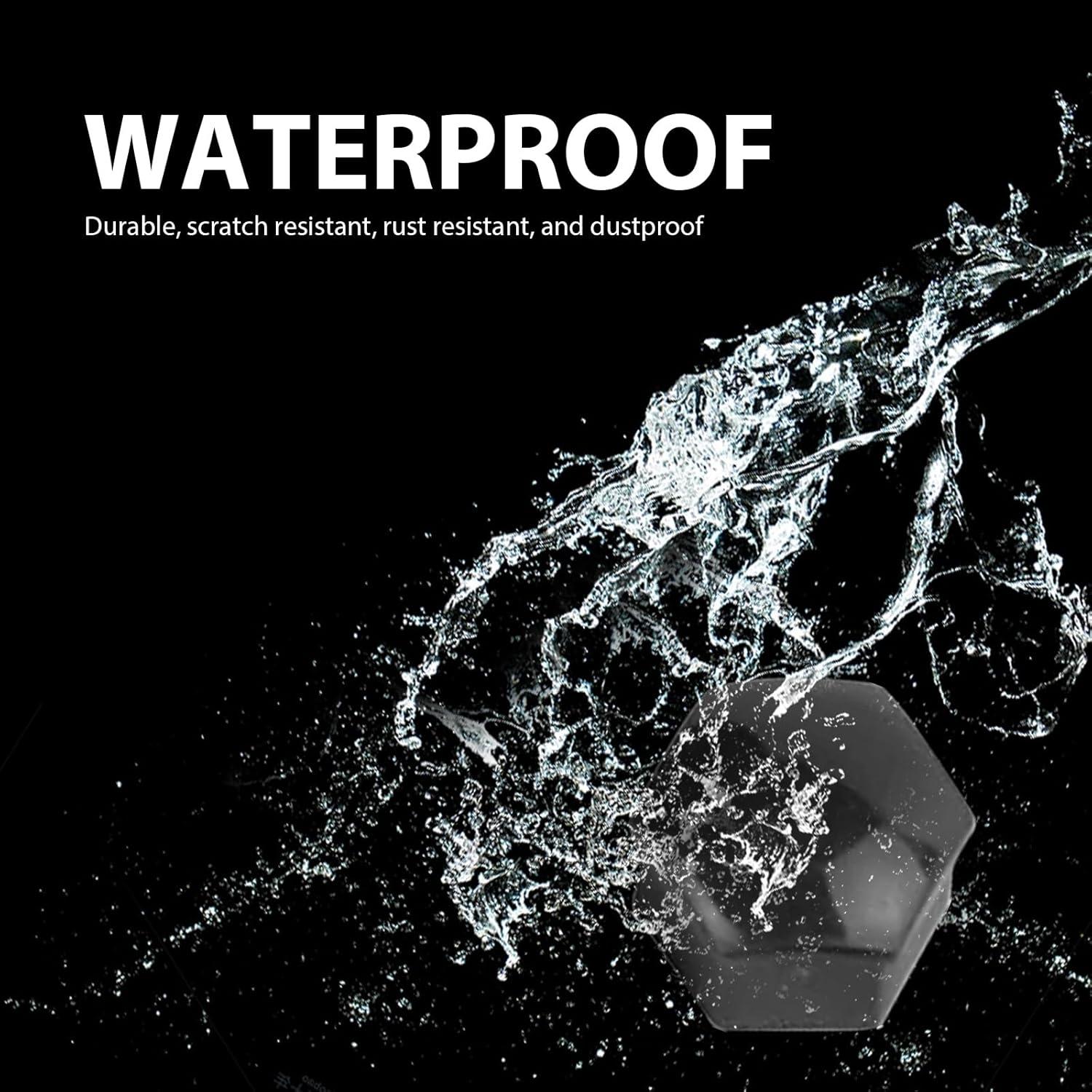 Cubiertas de Tuercas de Rueda UGSHY 21 PCS 19mm Antirrobo Negro