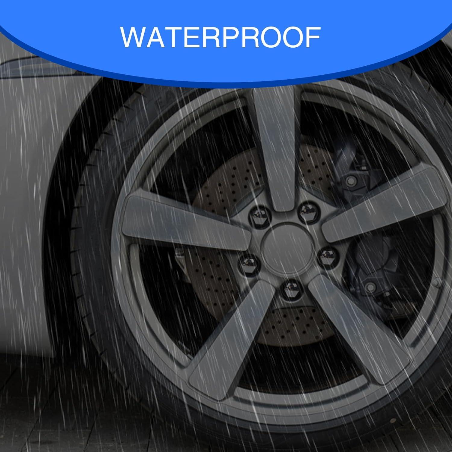 Tapa de Tornillo para Neumáticos Fogfar 21 PCS Plata 17mm