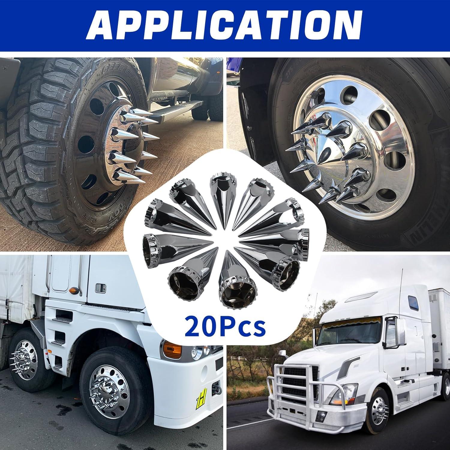 Tapa de Tuerca de Púa Atornillable GREPSPUD 33mm 20 Pcs