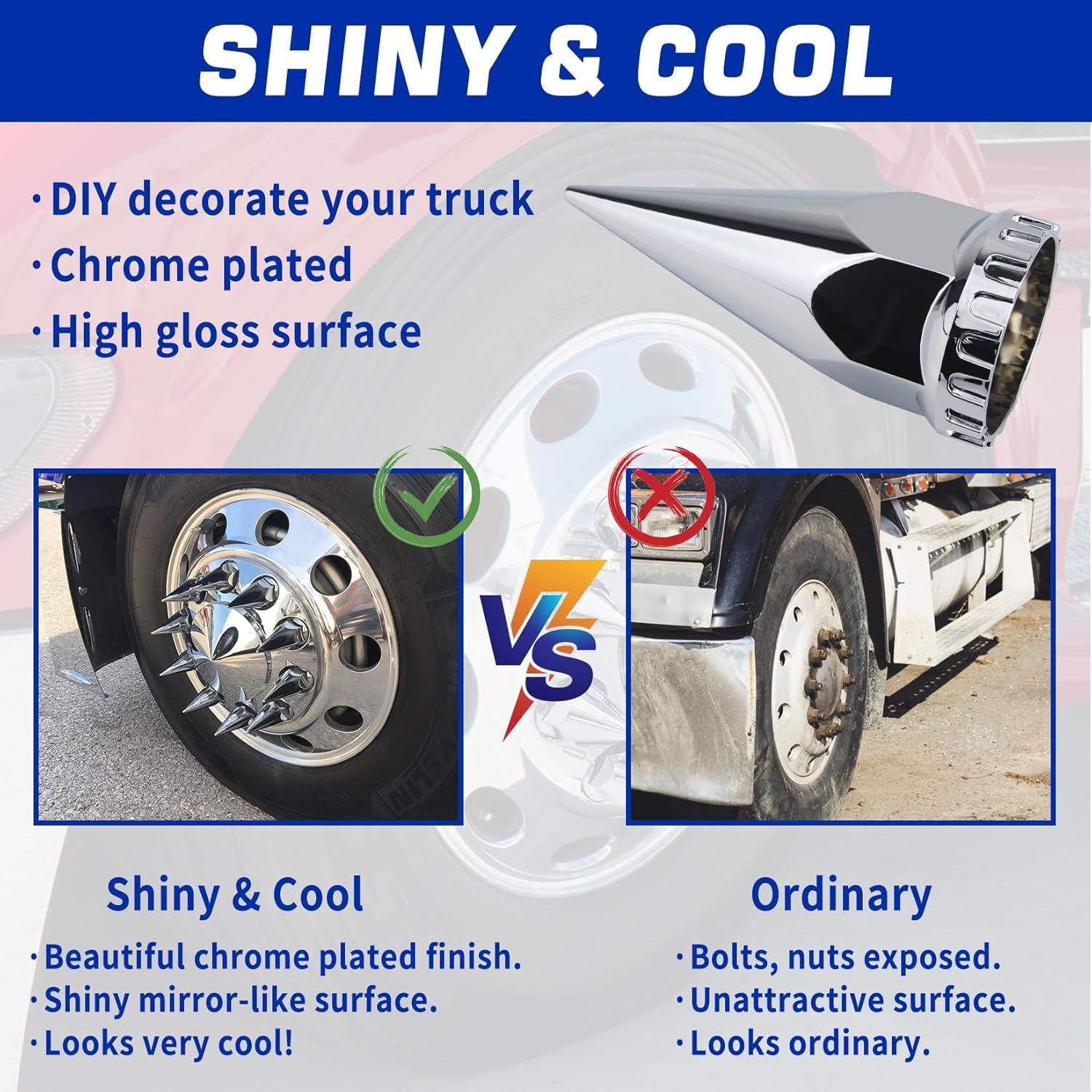 Tapa de Tuerca de Púa Atornillable GREPSPUD 33mm 20 Pcs