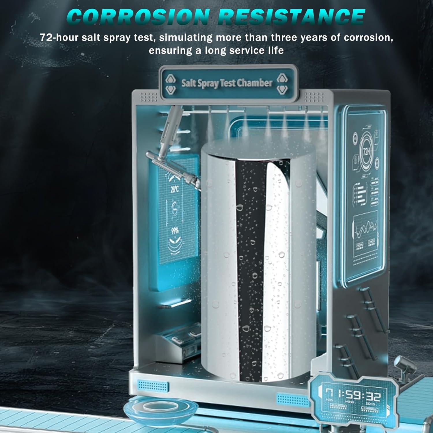 Kit de Cubiertas de Tuercas CheeMuii 72 Pcs 33mm Cromadas