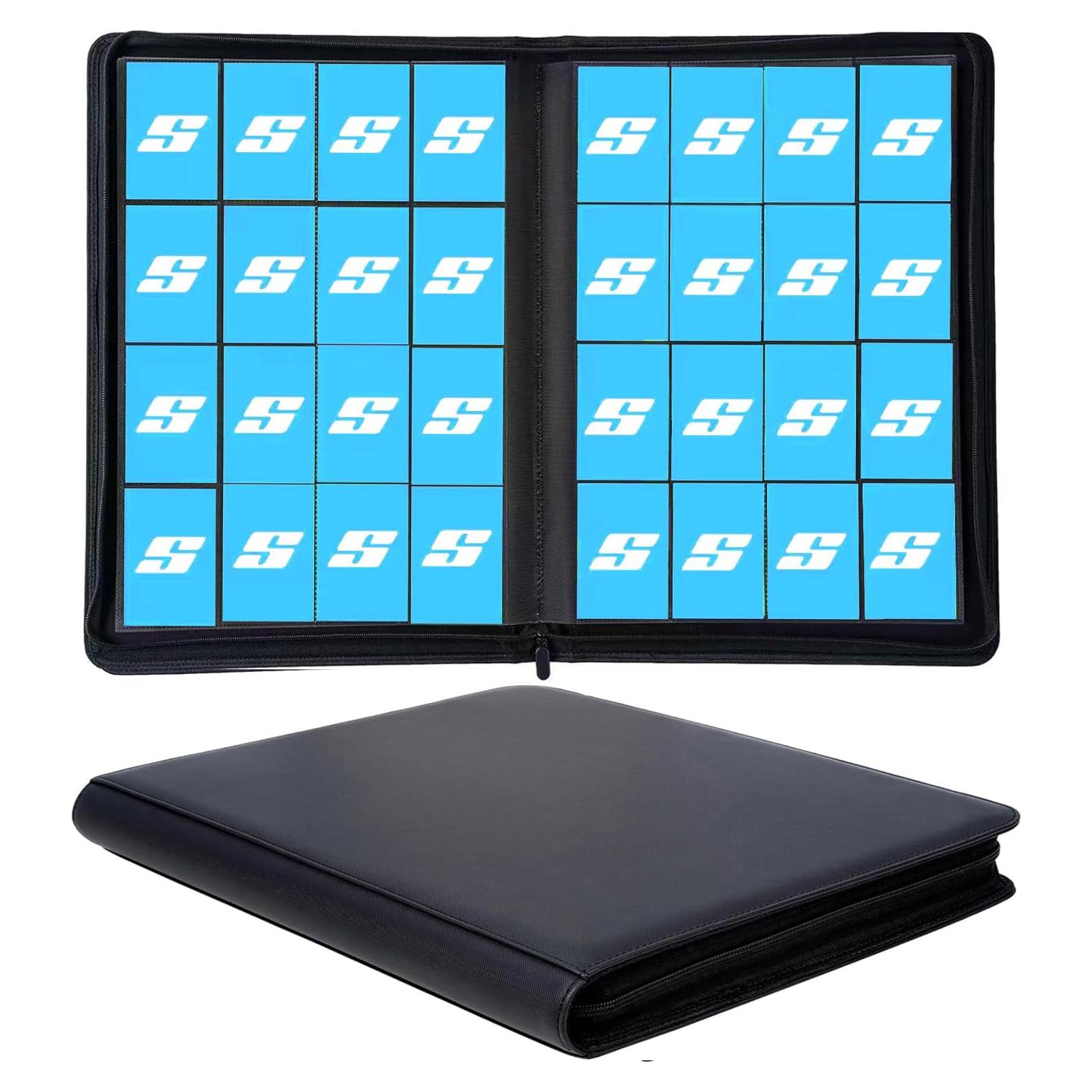 Carpeta de Tarjetas Superaimi 1000+ Bolsillos Doble Cara