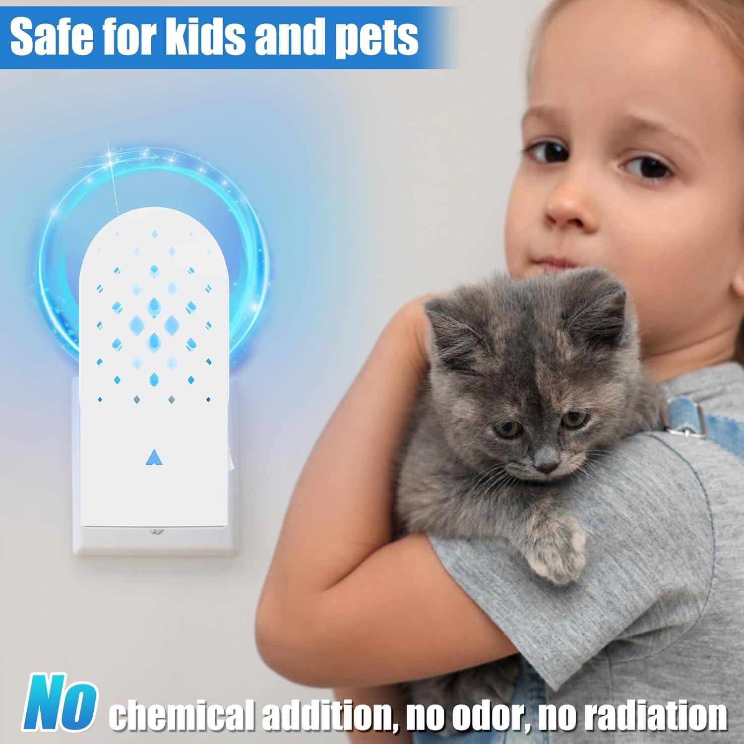 Trampa de Insectos Voladores Stingmon UV 365nm con 5 Recargas