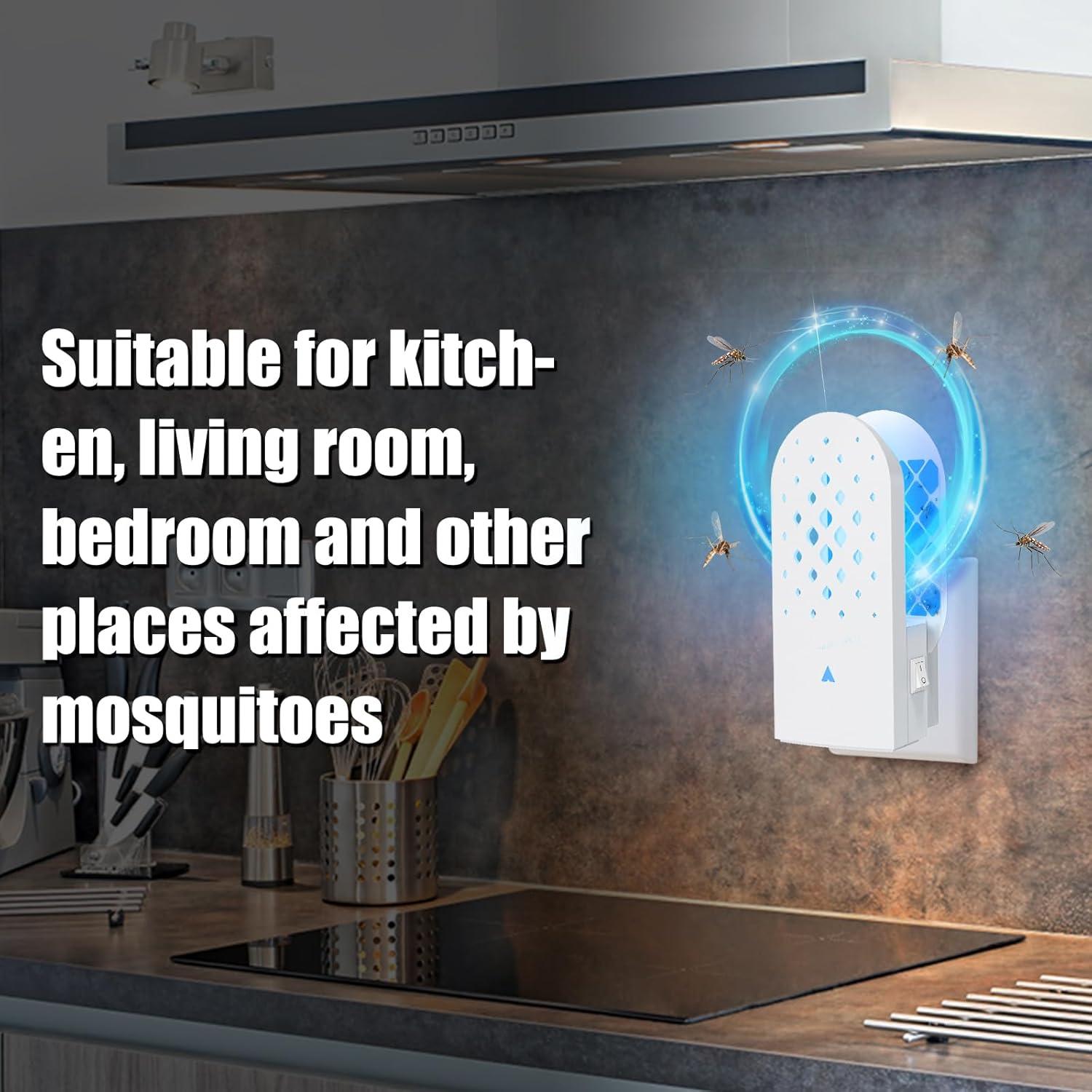 Trampa de Insectos Voladores Stingmon UV 365nm con 5 Recargas