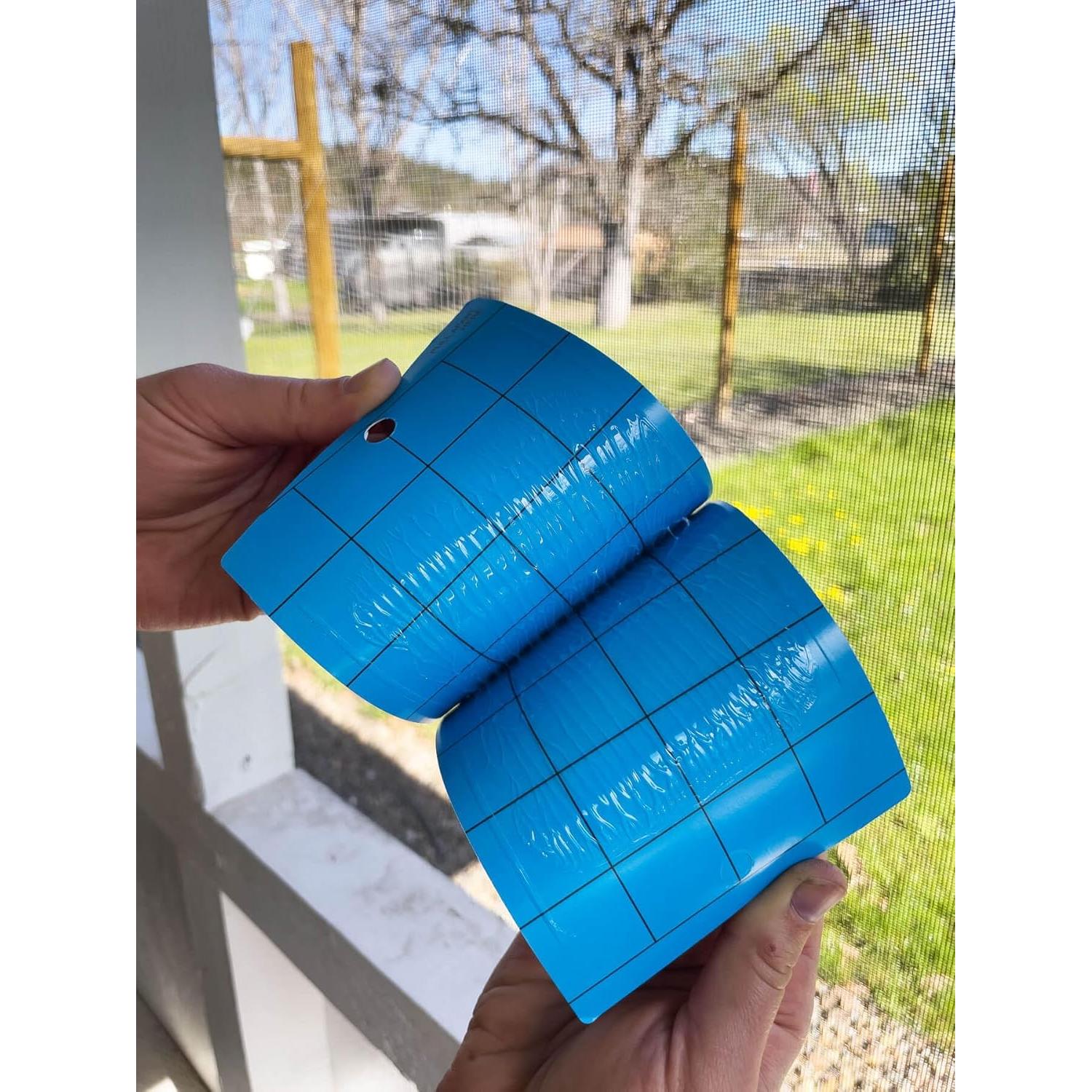 Trampa Adhesiva Azul Seabright para Trips y Minadores - 15 Unidades