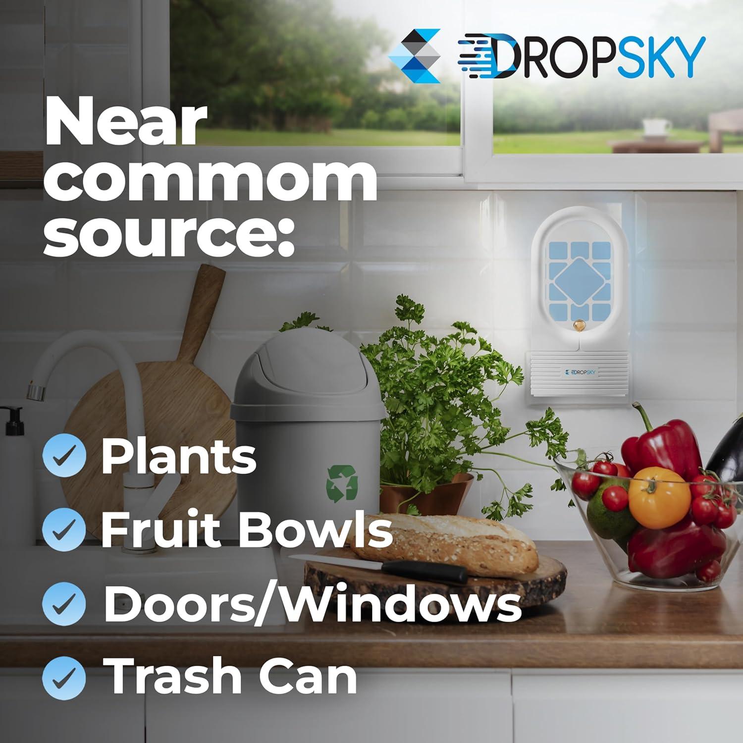 Trampa de Insectos Enchufable Dropsky - 2 Trampas + 2 Adhesivos