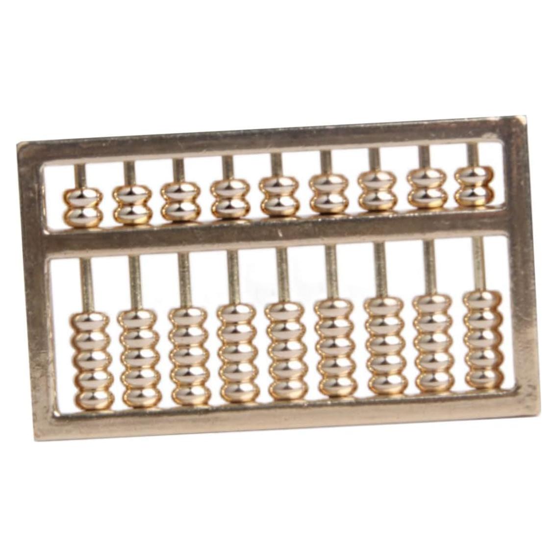 Llavero Colgante de Ábaco LIFKOME Retro de Latón