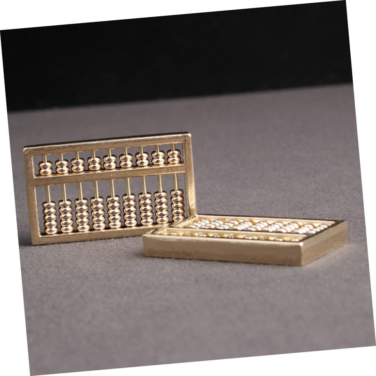 Llavero Colgante de Ábaco LIFKOME Retro de Latón