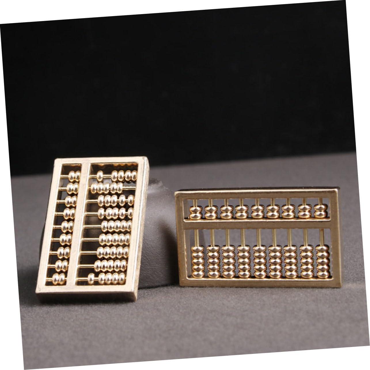 Llavero Colgante de Ábaco LIFKOME Retro de Latón