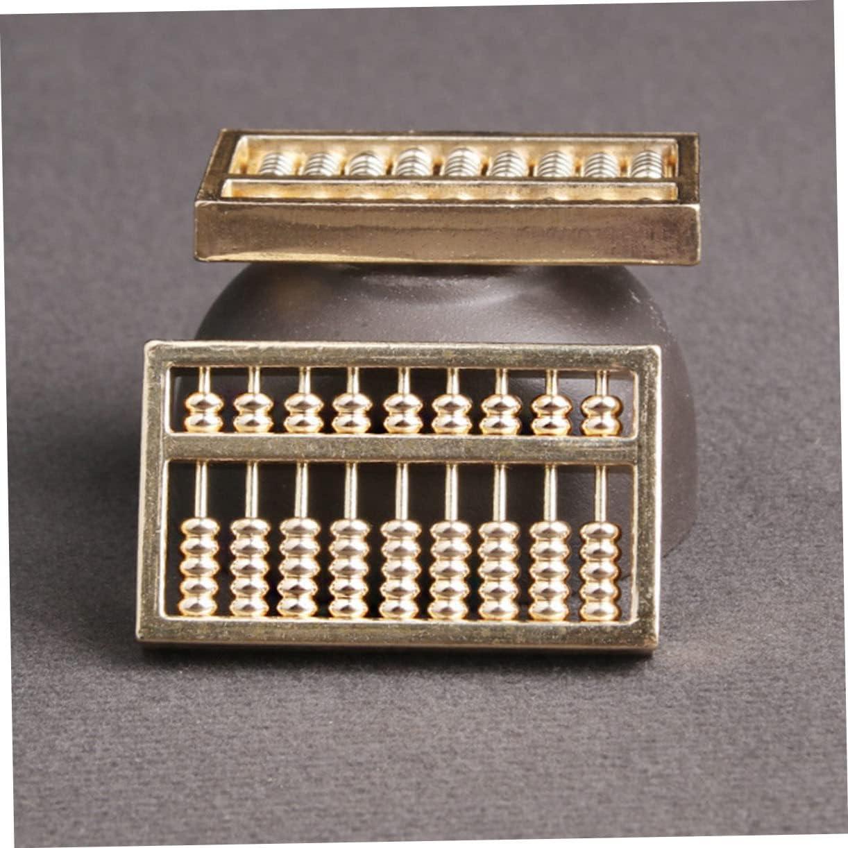 Llavero Colgante de Ábaco LIFKOME Retro de Latón