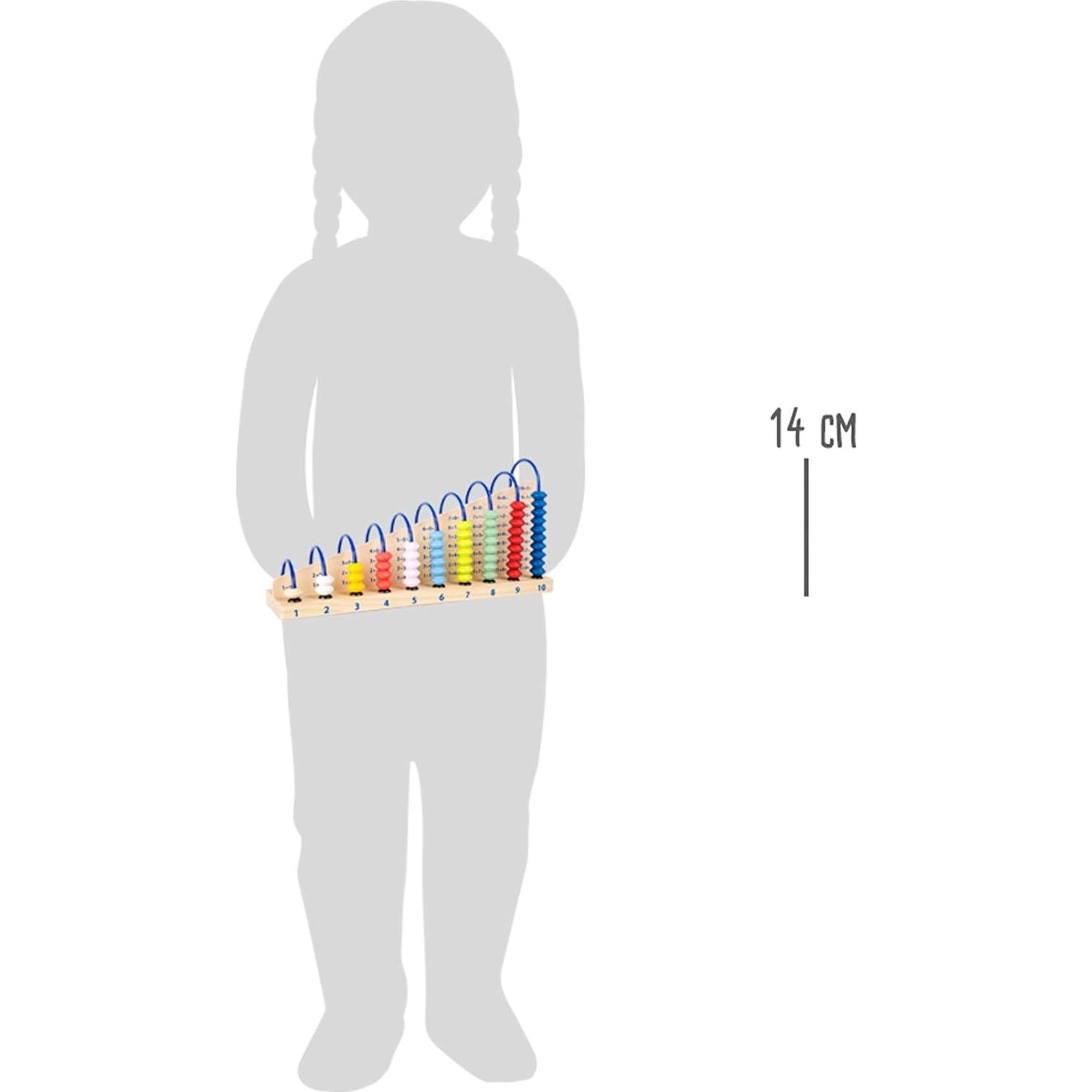 Ábaco de Madera Small Foot - Juguete Educativo 30x15cm