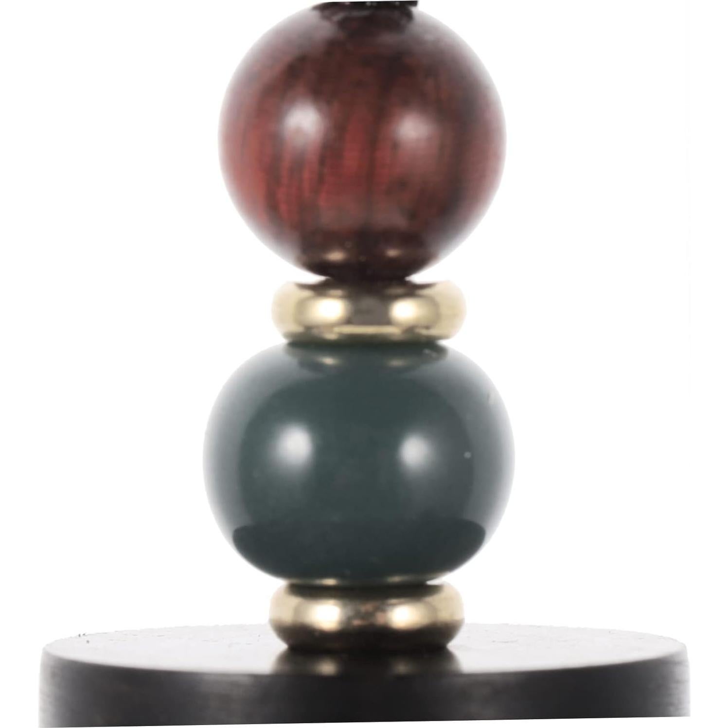 Llavero decorativo de ábaco mini de madera Feng Shui