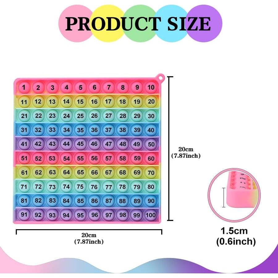 Juego Matemático P0PP EK-Memory-fish 20x20cm 1-100