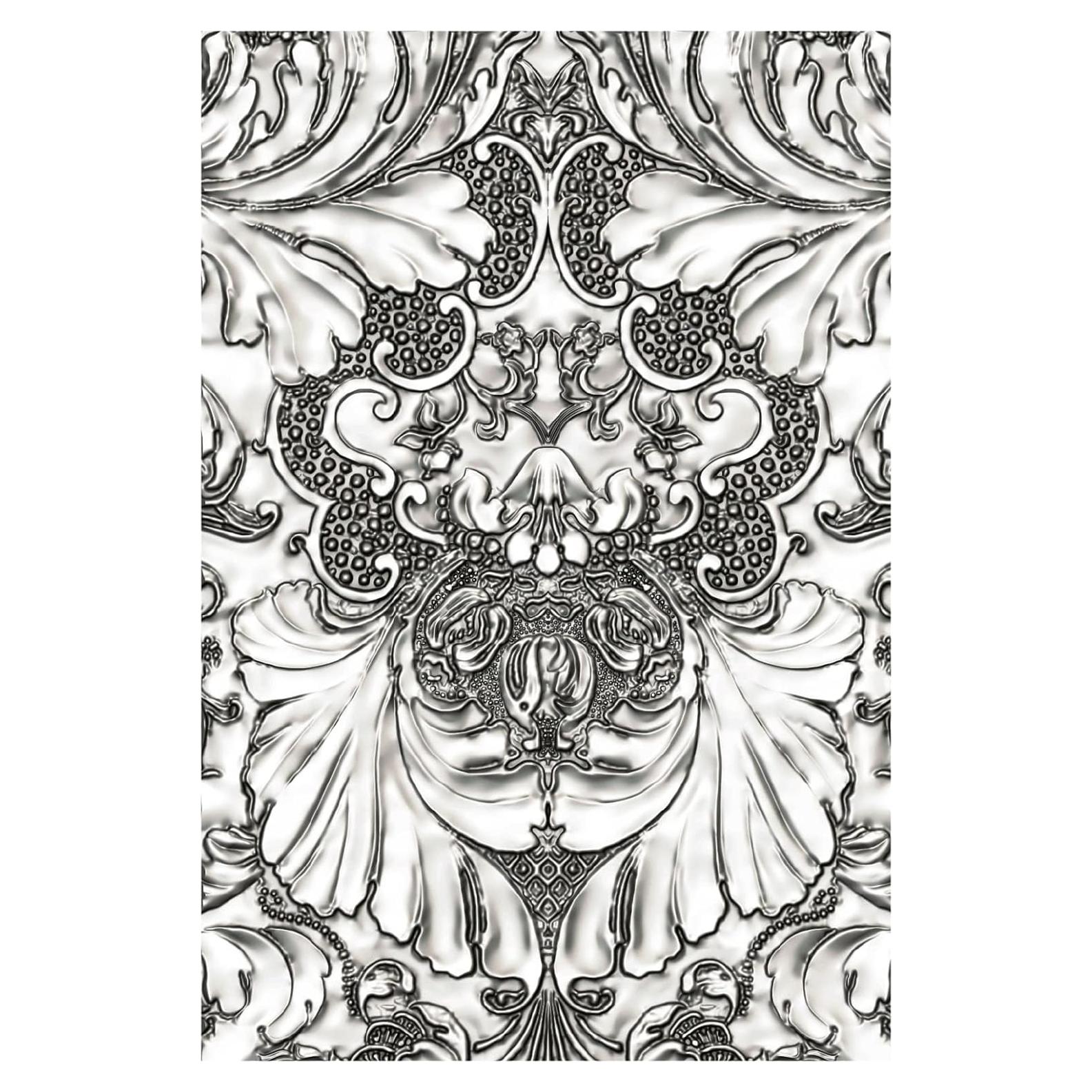 Carpeta de Embossing 3D Sizzix Tim Holtz Damask 16.3x11.7cm