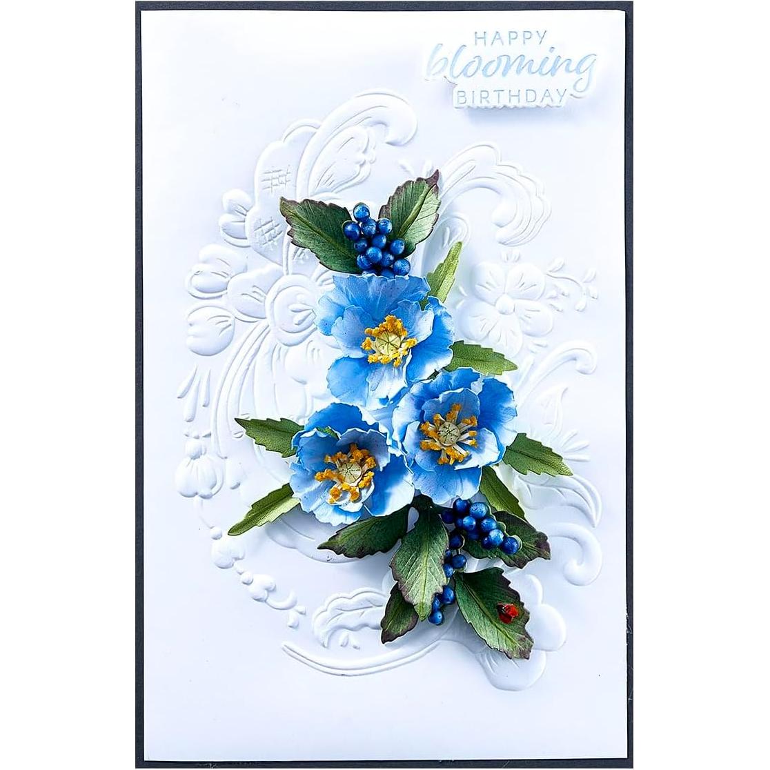 Carpeta de Embossing 3D Spellbinders Norwegian Rosemaling 14x22 cm