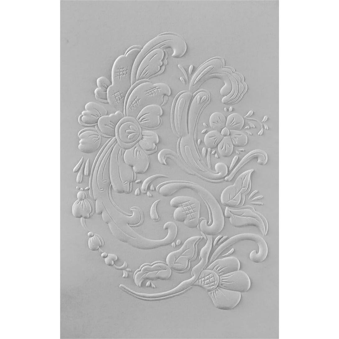 Carpeta de Embossing 3D Spellbinders Norwegian Rosemaling 14x22 cm